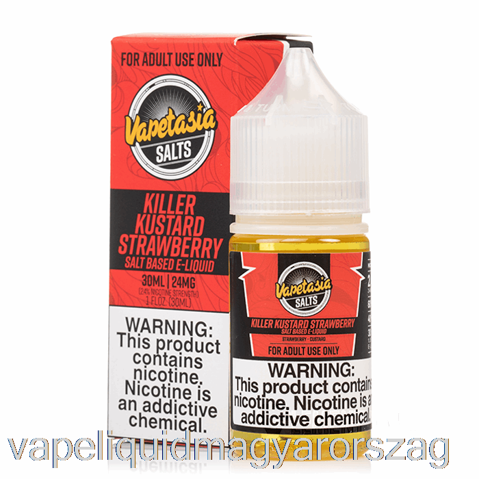 Killer Kustard Eper - Vapetasia Sók - 30ml 48mg Vape Folyadék